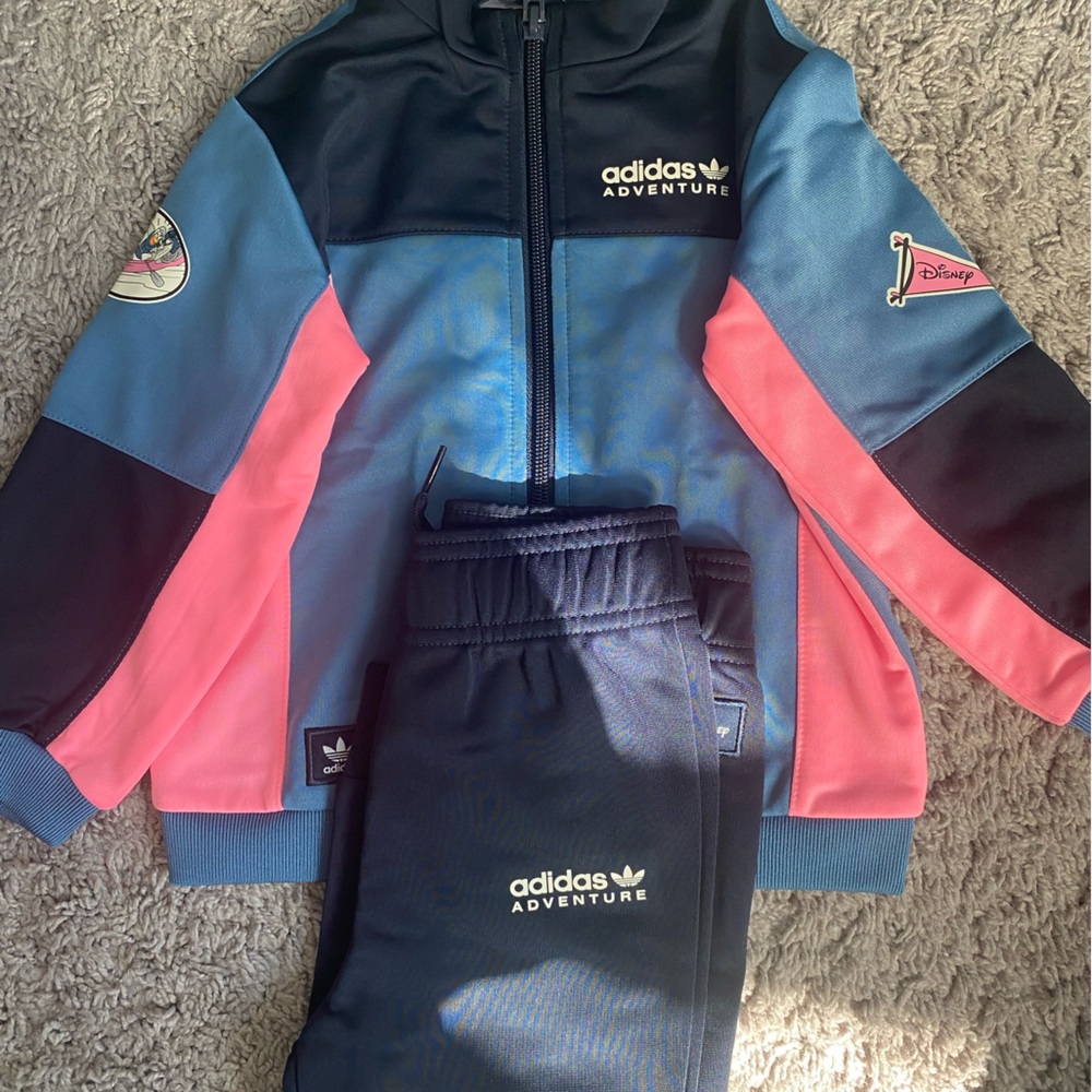 Adidas toddler track suit.